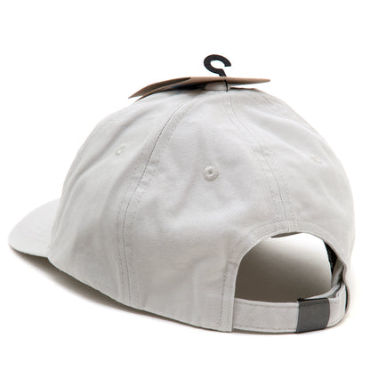 Unstructured Skate Strapback Hat (Light Bone / White)