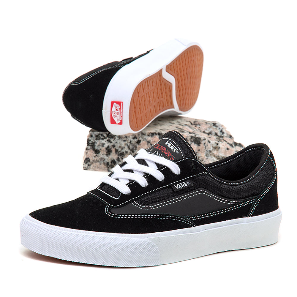 Skate Curren Caples (Black / White / Gum) VBU