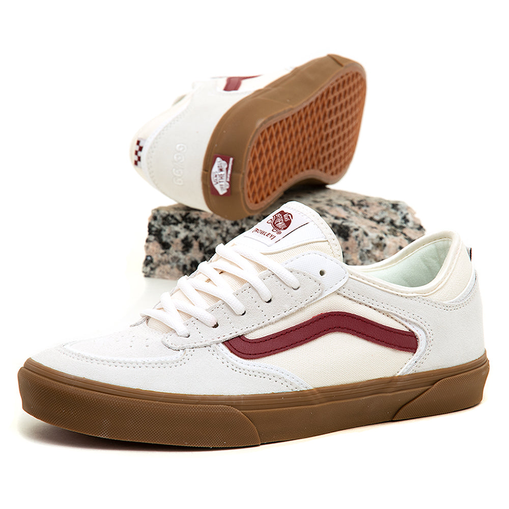 Skate Rowley (Red / White / Gum) VBU