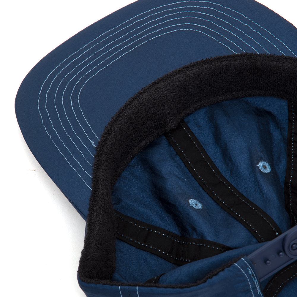 Skam 6 Panel Snapback Hat (Navy)
