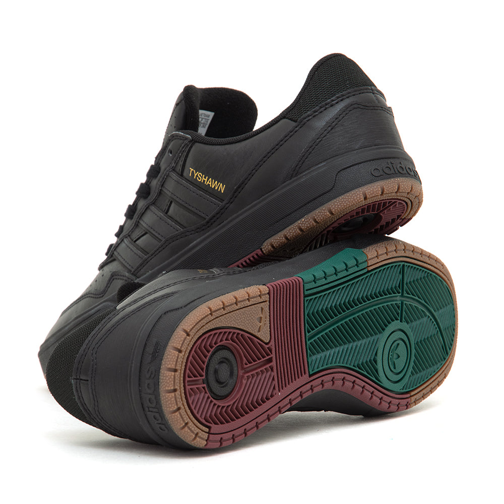 Tyshawn II (Core Black / Core Black / Collegiate Green) (S)