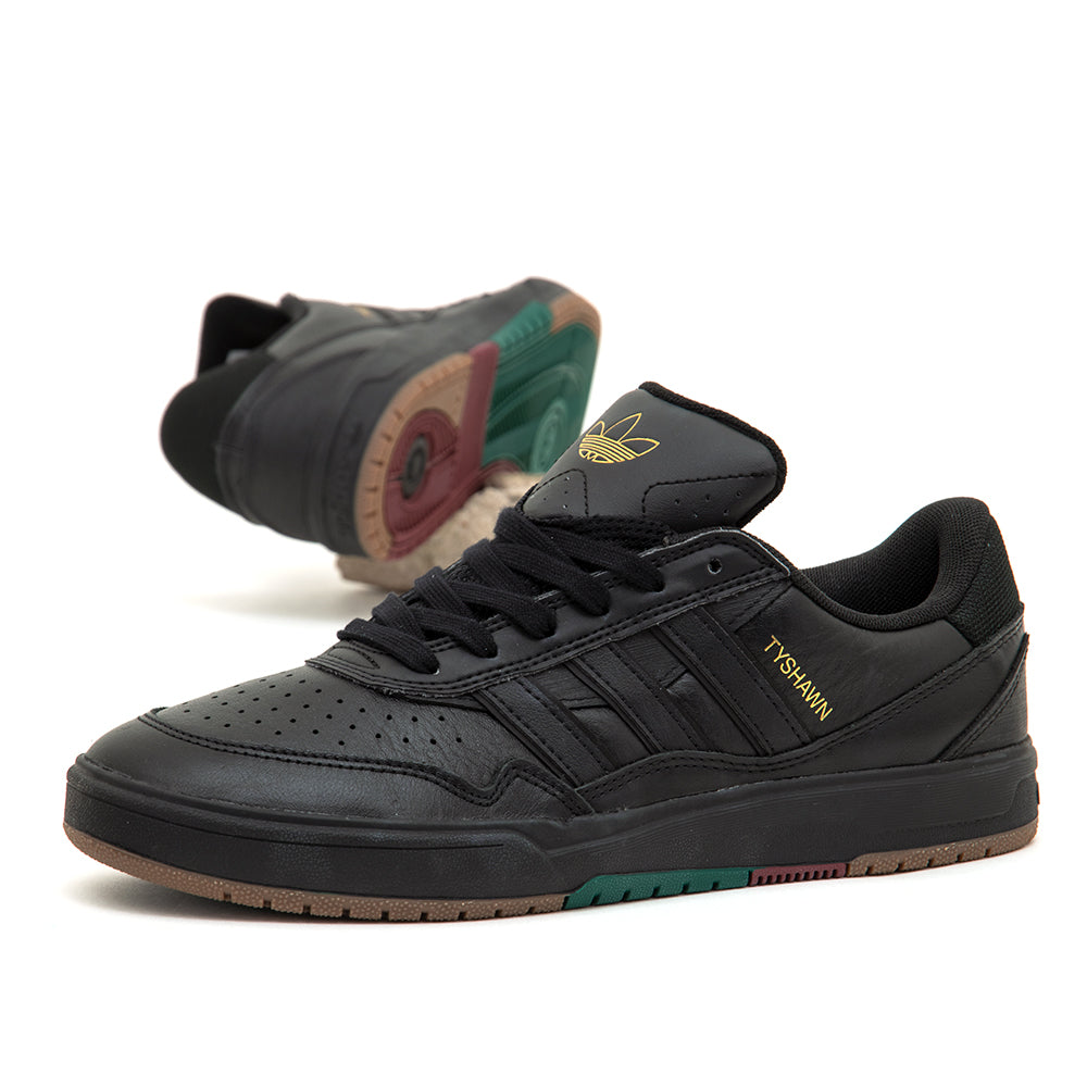 Tyshawn II (Core Black / Core Black / Collegiate Green) (S)