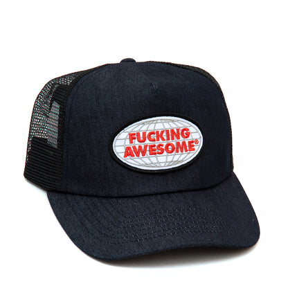 Buffalo 5-Panel Snapback Hat (Denim)