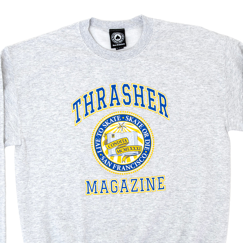 Dropout Crewneck Sweatshirt (Ash Grey)
