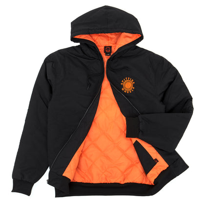 OG Classic Nylon Hooded Jacket (Black / Orange)