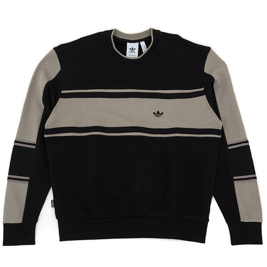 Skateboarding Classic Crewneck Sweater (Black/Putty Beige)