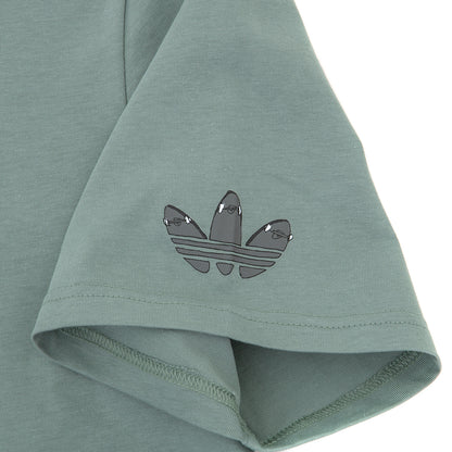 Henry Jones Defeat T-Shirt (Silver Green)