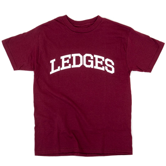 Ledges T-Shirts (Burgundy)