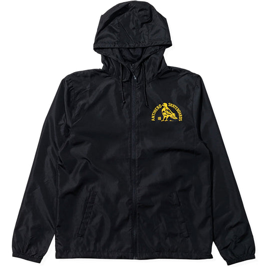 Rock Dove Hooded Zip Up Jacket (Black / Yellow)