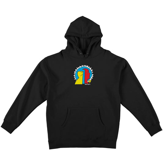 Mad Back Fill Hooded Sweatshirt (Black)