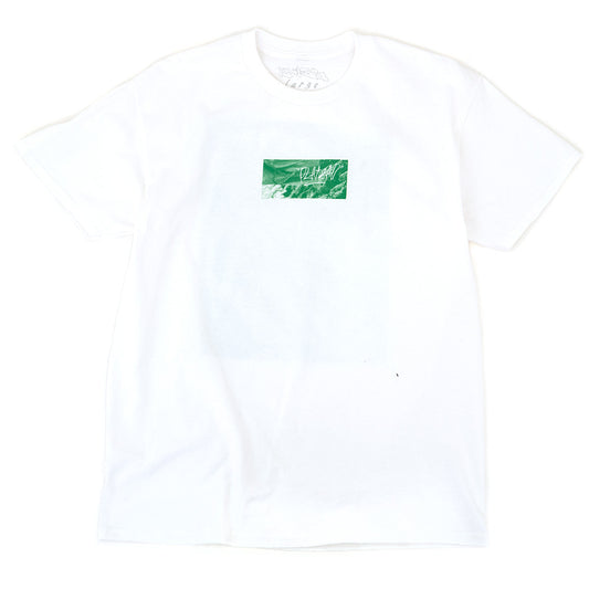 Foliage Green Grasshopper T-Shirt (White)