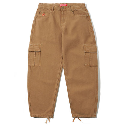 Santosuosso Duck Canvas Denim Jeans (Brown)
