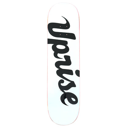 Jamieson Logo Deck (8.25") White/Black