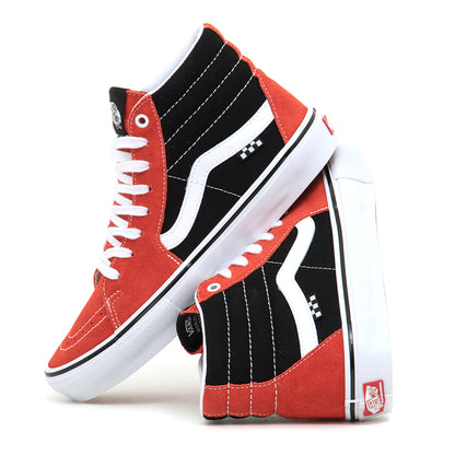 Skate Sk8-Hi (Red / Black) VBU