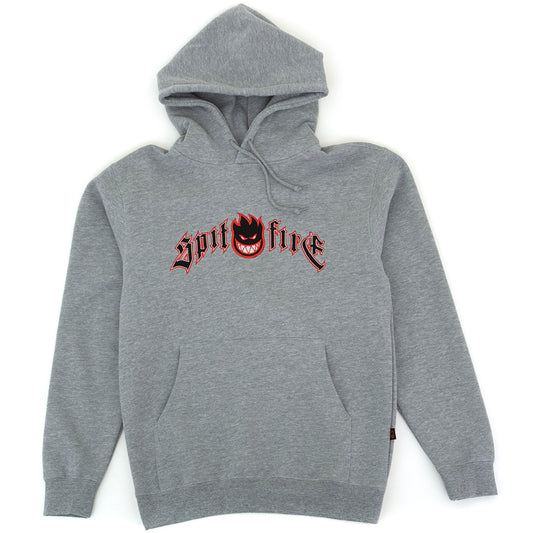 Immortal Fire Hooded Sweatshirt (Grey Heather) (S)