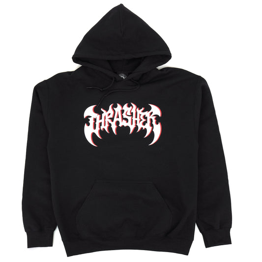 Heavy Metal Hooded Sweatshirt (Black)