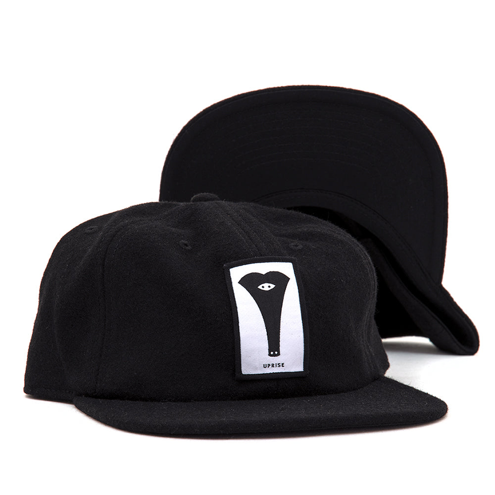 Picasso Icon Wool Strapback (Black)