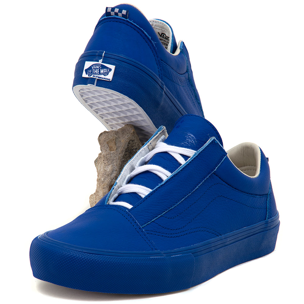 Skate Old Skool Ghillie - 2risers (Navy / White) VBU