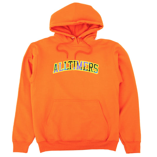 City College Hooded Sweatshirt (Orange)