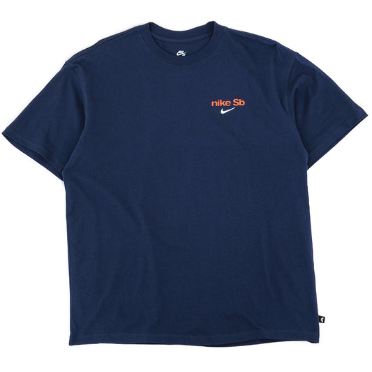 Repeat Skate T-Shirt (Midnight Navy)