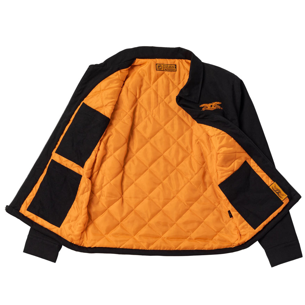 Basic Eagle Stash Jacket (Black / Orange)