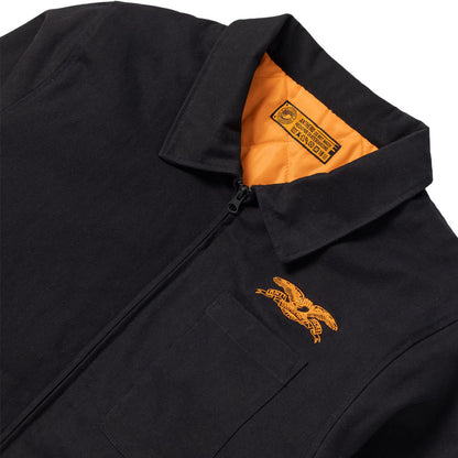 Basic Eagle Stash Jacket (Black / Orange)