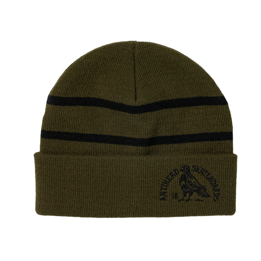 Clubhouse Cuff Beanie (Olive / Black)