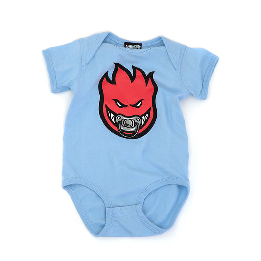 Baby Paci-fire Onesie (Blue / Red)