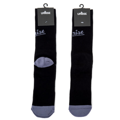Jamieson Socks (Black / Charcoal)