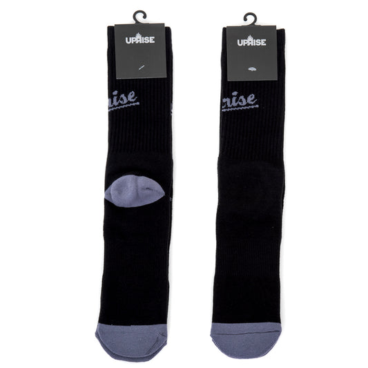 Jamieson Socks (Black / Charcoal)