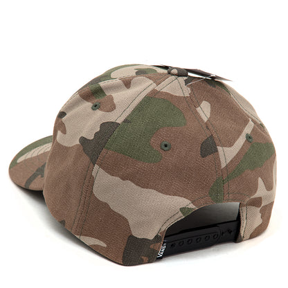 Classic Script Snapback Hat (Vintage Camo Brown) VBU