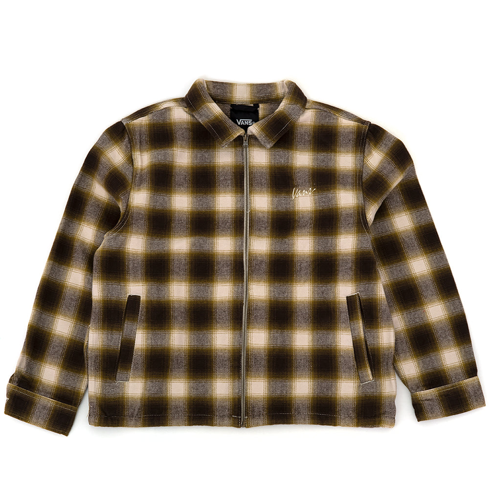 Crestmont Plaid Shacket (Oatmeal) VBU