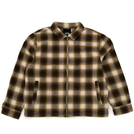 Crestmont Plaid Shacket (Oatmeal) VBU