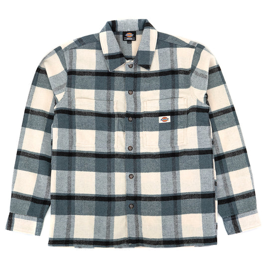 Plaid Flannel L/S Button-Up Shirt (Coaling Check Light Base)