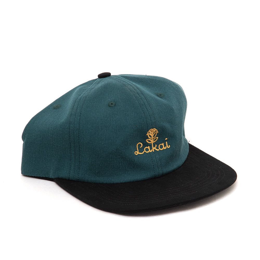 Rose Vintage Polo Strapback Hat (Forest)