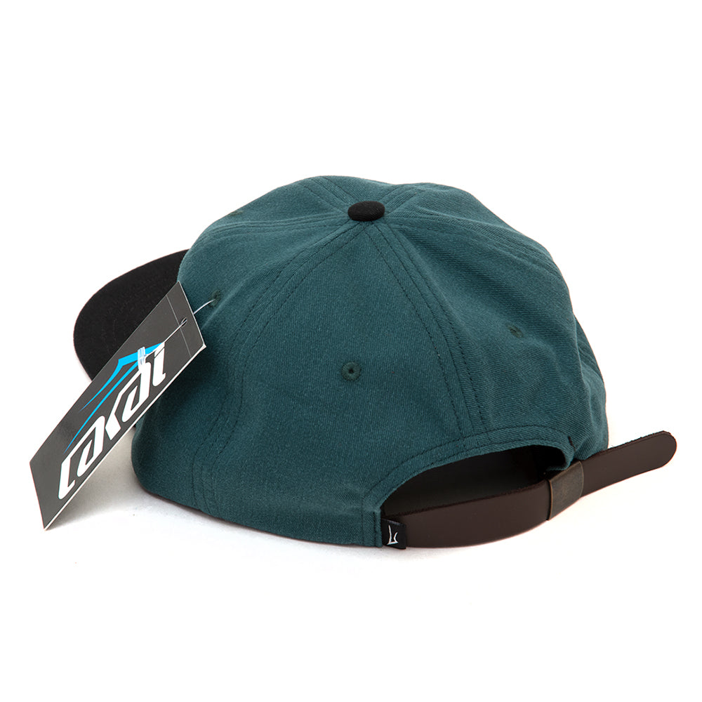 Rose Vintage Polo Strapback Hat (Forest)