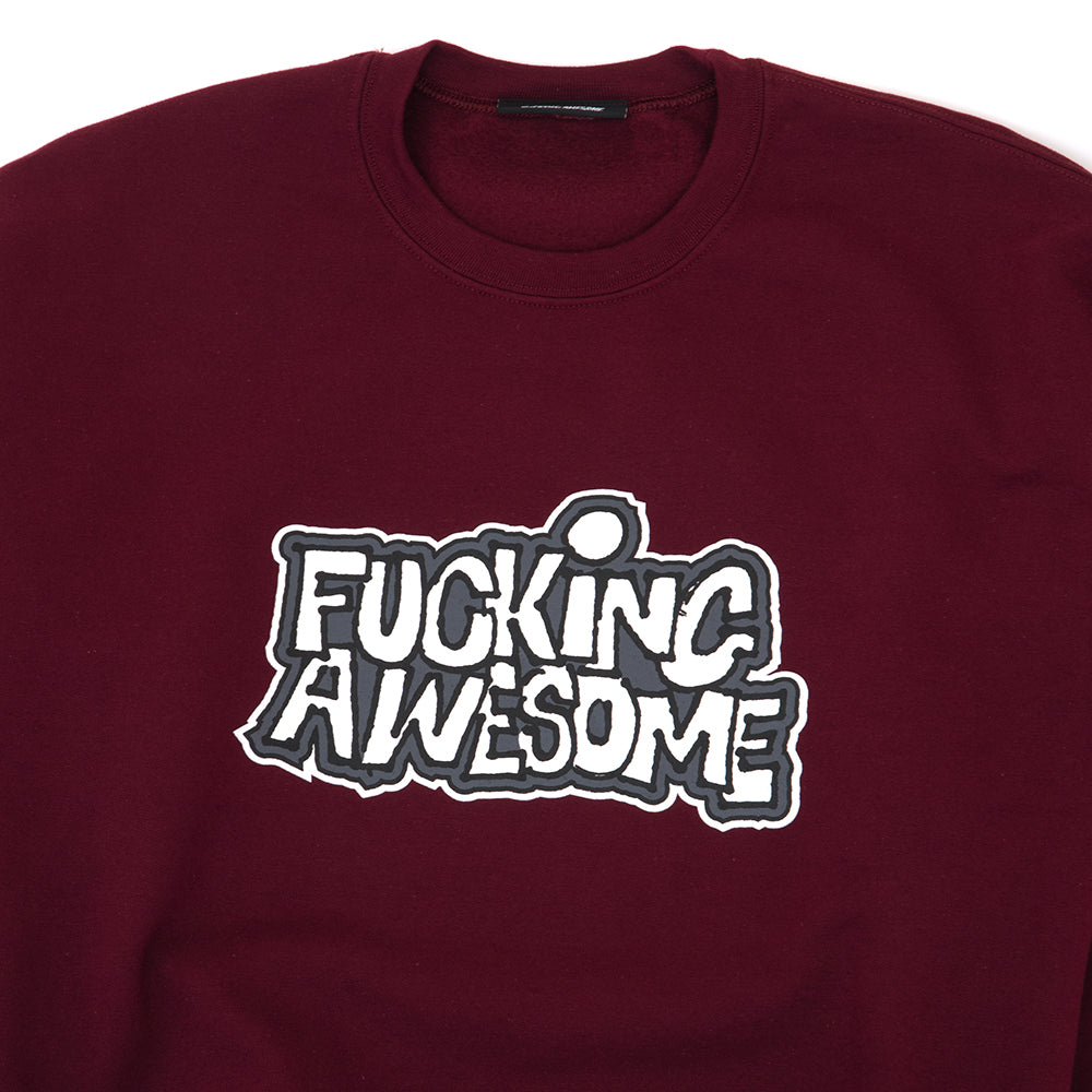 PBS Crewneck Sweater (Maroon) (S)