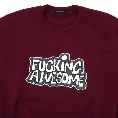 PBS Crewneck Sweater (Maroon) (S)
