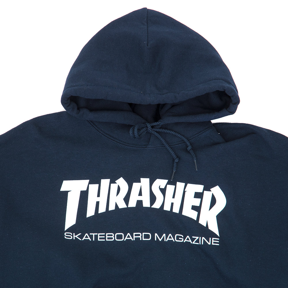 Skate Mag Hooded Sweatshirt (Navy) (S)