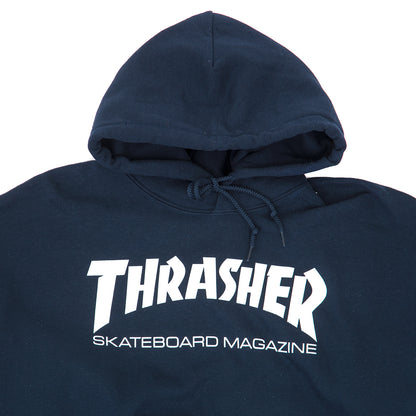 Skate Mag Hooded Sweatshirt (Navy) (S)