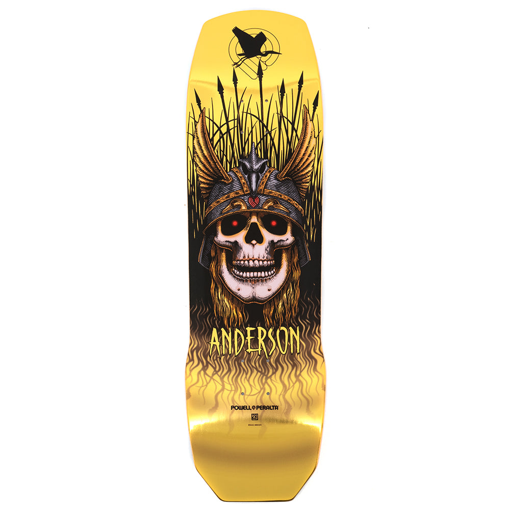 Anderson Heron 3 Shaped Deck Gold Foil (9.13)