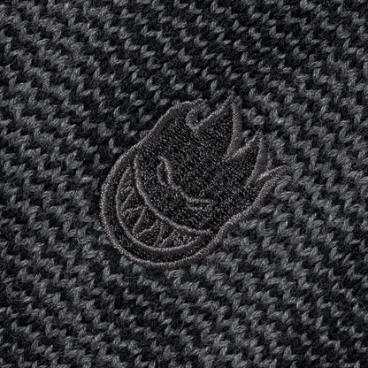 Classic Swirl Bighead Fill Emb. Knit Sweater (Black / Grey)