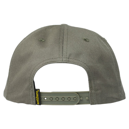 Hecho Por Skate Adj. Snapback Hat (Grey)