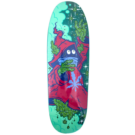 Todd Bratrud Dank Wiz Sativa Shaped Deck (9.75)