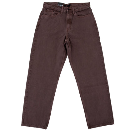 Skate Check-5 Loose Denim Pant (Dark Brown)