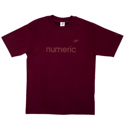 Numeric Cotton S/S T-Shirt (Mulled Wine)