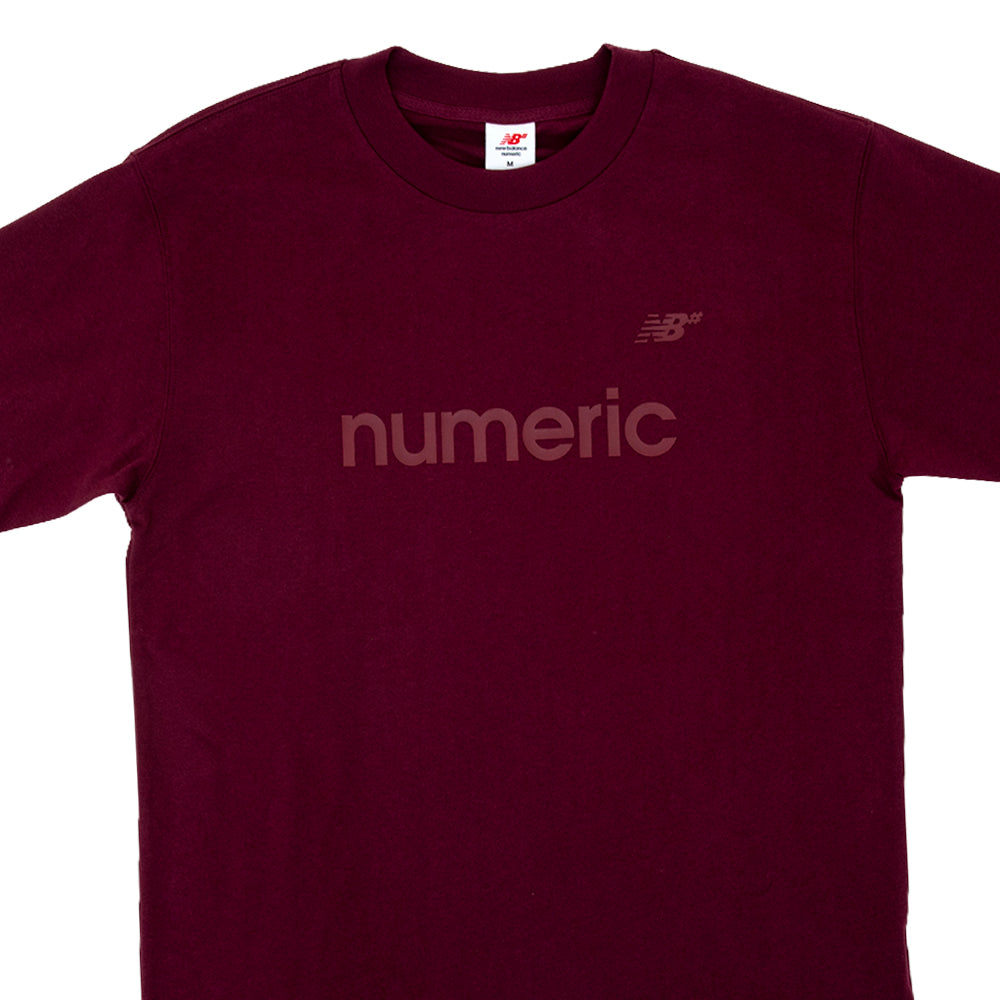 Numeric Cotton S/S T-Shirt (Mulled Wine)