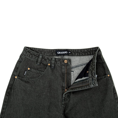 Baggy Pant (Green Denim)