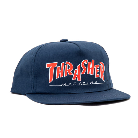 Parra Mag Snapback Hat (Navy)