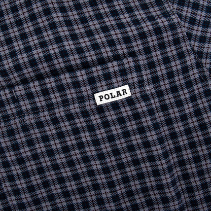 Mitchell S/S Button Up Shirt (Petrol / Bordeaux)